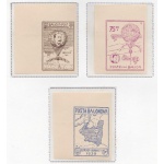 1939 POLONIA , Gordon Bennett 3 v. MNH** Emissioni Semiufficiali