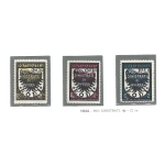 1944 EGEO Occ. Tedesca, PA 56/58  3 valori MNH/**