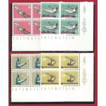 1957 LIECHTENSTEIN, n° 315/318   4 valori   MNH**  QUARTINA