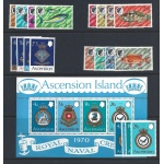 1968-1970 ASCENSION - Yvert n. 119/138 +BF 2  MNH/**