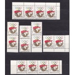 1969 JUGOSLAVIA/JUGOSLAWIEN - Benificenza n° 58A  11 pezzi NON DENTELLATI
