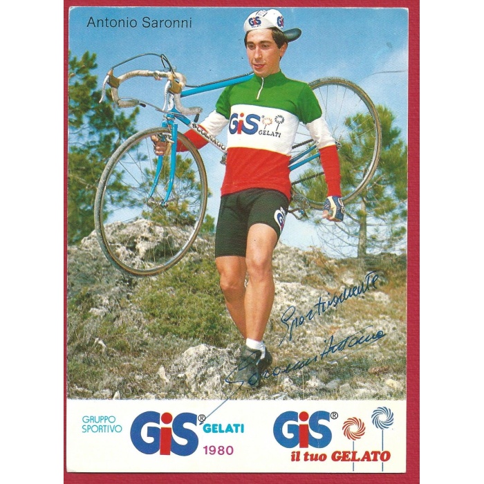 1980 Antonio Saronni ciclista, fratello di Giuseppe