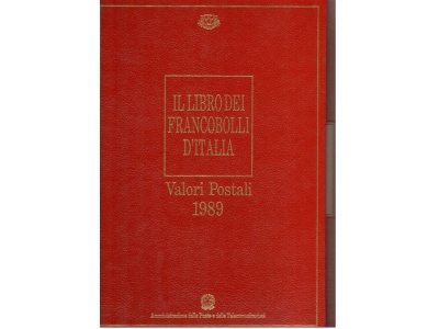 1989 ITALIA , Libro dei Francobolli d'Italia , MNH**