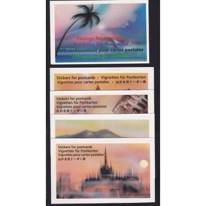 1996-9 SVIZZERA  - Libretti per turisti 1H/5H MNH/**