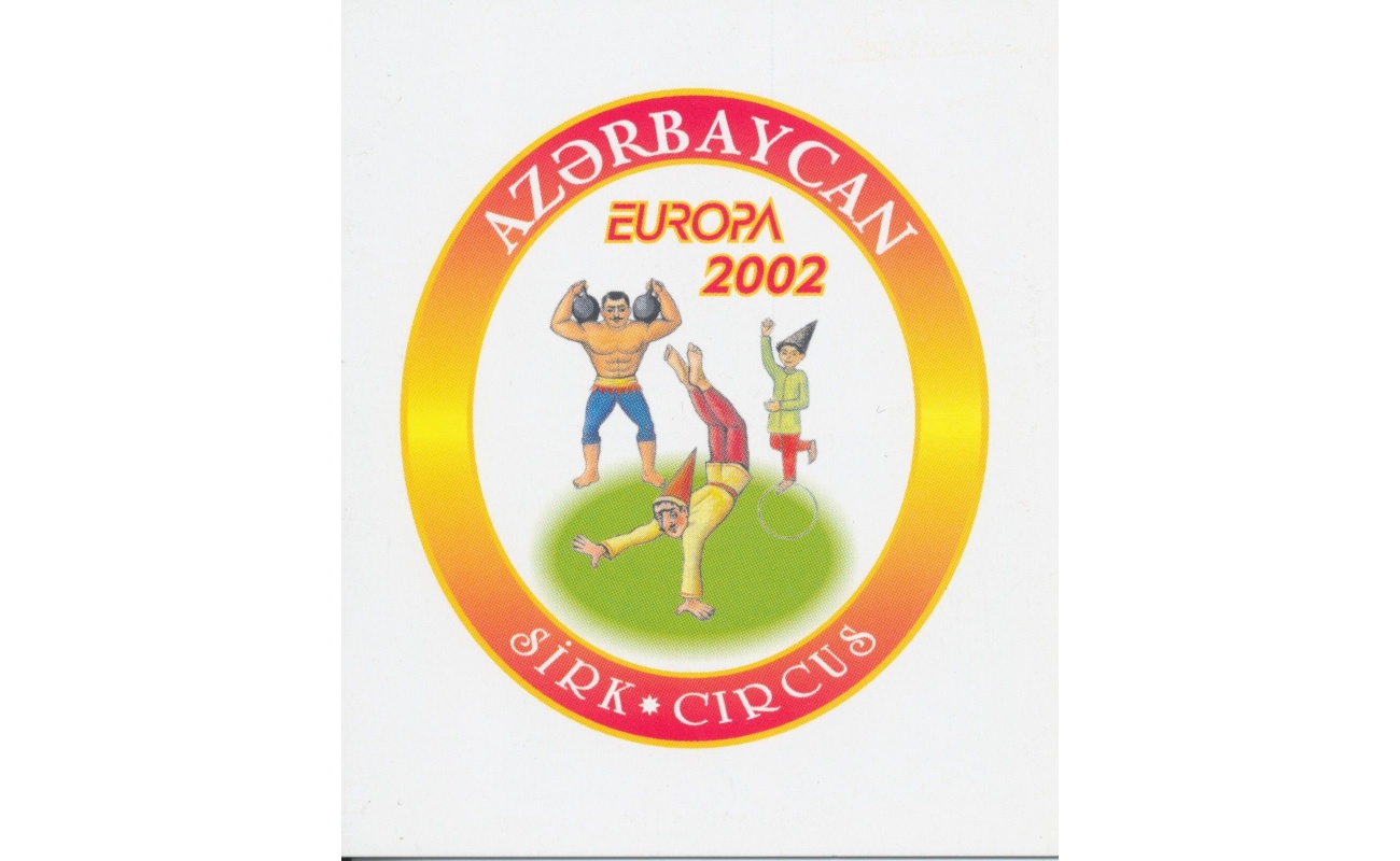 2002 EUROPA CEPT Arzerbaigian Libretto "Circo" MNH**
