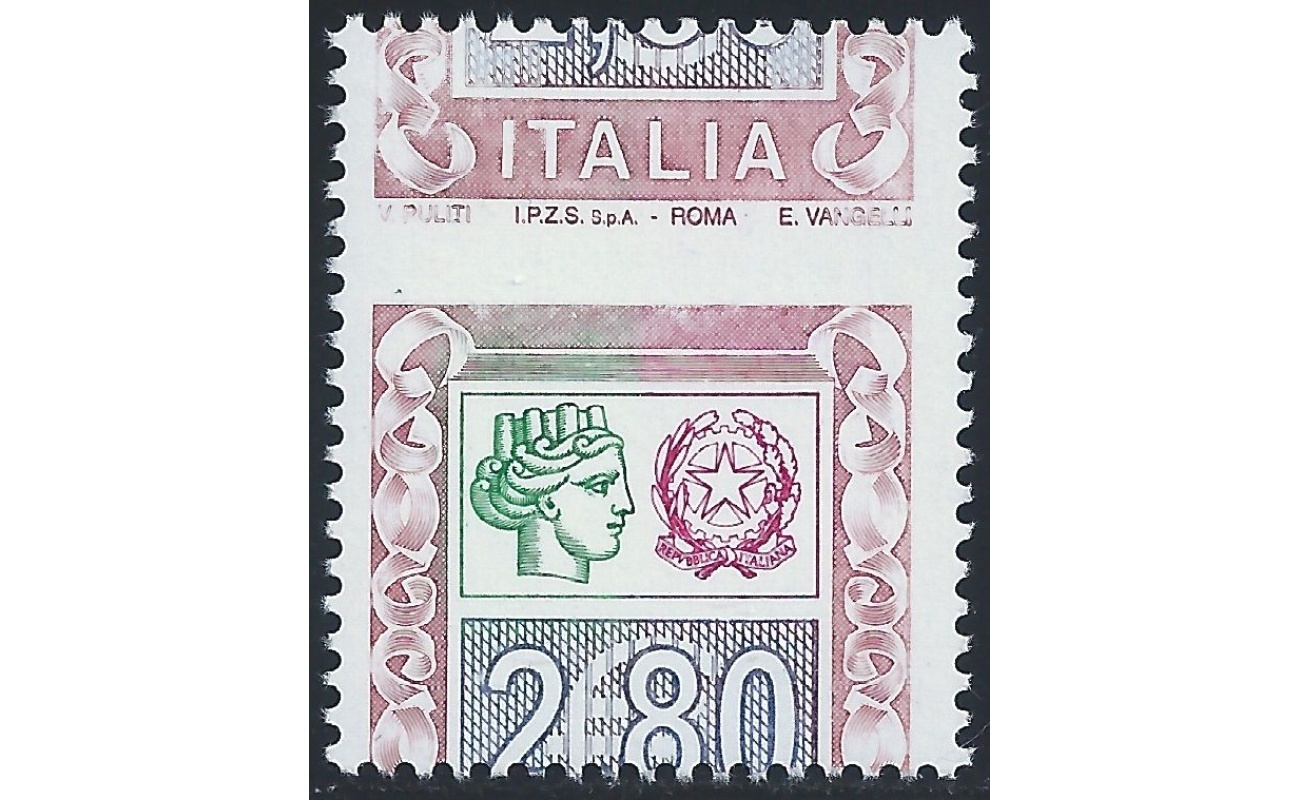 2004 Repubblica, Alto Valore da € 2.80 ,n° 2776Ba MNH** VARIETA'