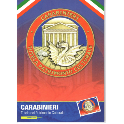 2009 Italia - Repubblica , Folder - Carabinieri Tutela Cultura n° 194 MNH**