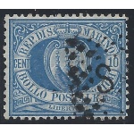 1877 SAN MARINO, n° 3 ,10 cent. oltremare - usato