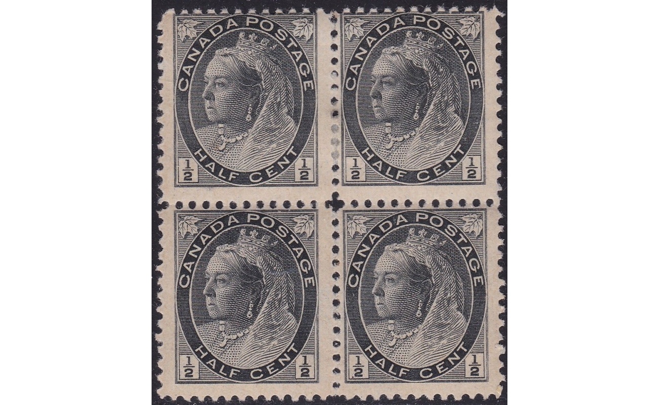 1898 CANADA, SG 150  block of 4  MNH/MLH