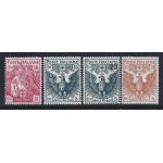 1915-16 Italia - Regno, n° 102-105 Pro Croce Rossa MNH** DISCRETA CENTRATURA