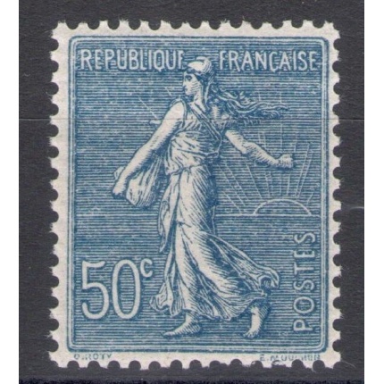 1921 FRANCIA   - n° 161 Seminatrice su fondo a linee - MNH**