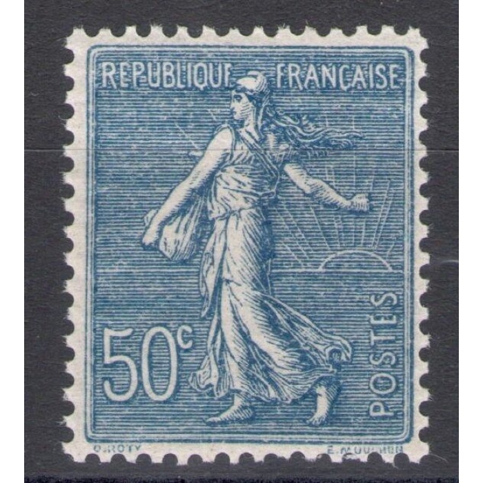 1921 FRANCIA   - n° 161 Seminatrice su fondo a linee - MNH**