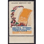 1925 Milano - Mostra Internazionale delle industrie del cuoio MNH/**
