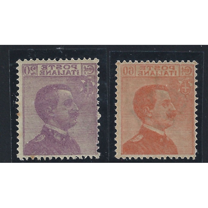 1926 REGNO DI ITALIA - n° 204/205 decalco   MNH/** VARIETA'