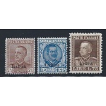 1928-29 LIBIA, n° 78/80  MLH/* CENTRATI