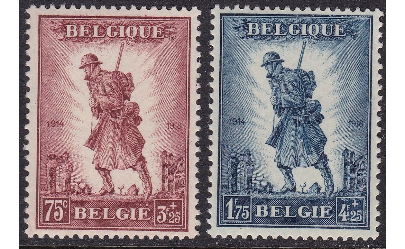 1932 Belgio - n. 351/352  2v.  MNH/**
