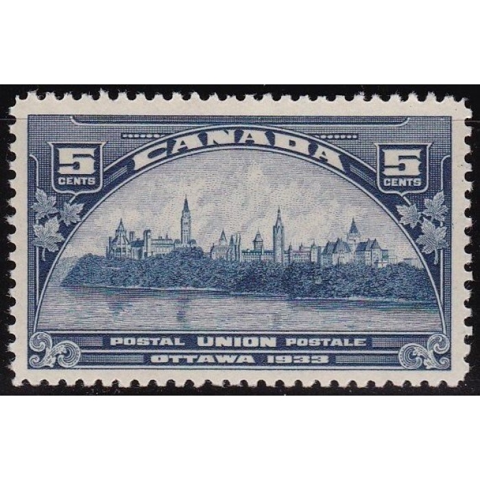1933 CANADA - SG 329  5 cent. blue  MNH/**