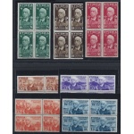 1936 ETIOPIA, n° 1/7  MNH/**  QUARTINA