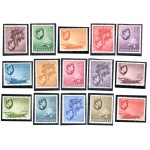 1938 SEYCHELLES Giorgio VI° set of 15 SG n° 135/149 ML*