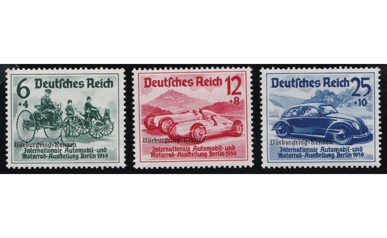 1939 Germania/Deutsches Reich, n° 629A/C MNH/**