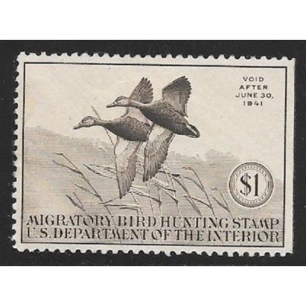1940 Stati Uniti, 1$  Black Mallards  MLH/*