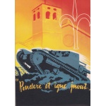1940 V° BATTAGLIONE CARRI D'ASSALTO "G. VENEZIAN"   NUOVA