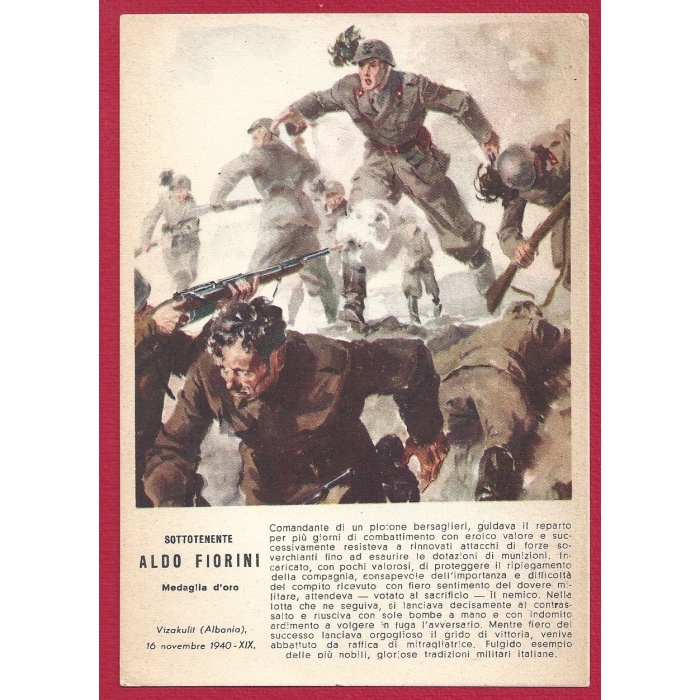 1941 Medaglie d'oro - Franchigia n. 53.6  Sottot. A. Fiorini NUOVA