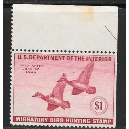1943 Stati Uniti, 1$  Wood Ducks  MNH/**