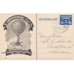 1944 OLANDA ,NEDERLAND, 3° Luchtpostcongres 5 maart 1944