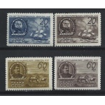 1947  RUSSIA  , n° 1111/1114  4 valori  MNH/**