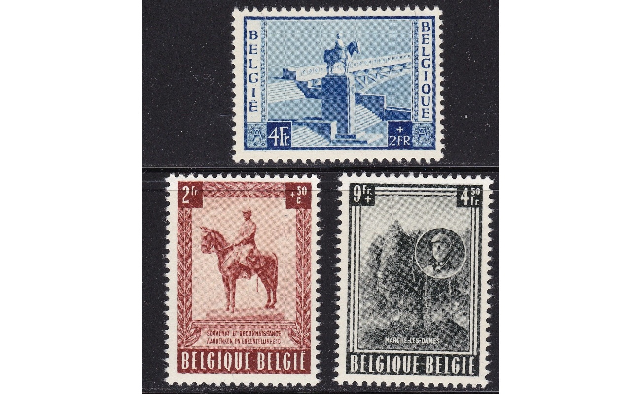 1954 Belgio  - COB n° 938/940   MNH/**