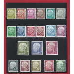1954 GERMANIA   - n° 62A/72B Heuss 20 val. MNH/**