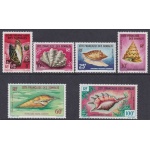 1962 COTE DES SOMALIS - Yvert  n° 311/314 + PA 31/32  6 valori  MNH/**