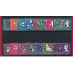 1965 BRITISH SOLOMON, SG 112/126 15 valori MNH**