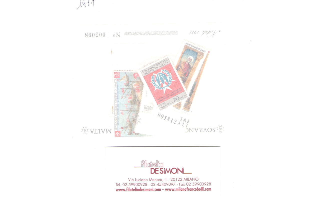 1971  Smom, Annata completa , francobolli nuovi , 12 valori + 1 Foglietto - MNH**