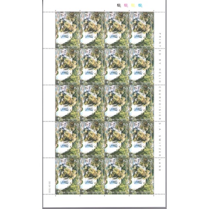 1999 EUROPA CEPT Bosnia Herzegovina  Minifogli 20 val "Parchi Naturali"  MNH**