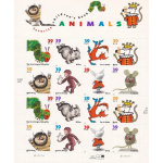 2006 Stati Uniti, Animali-Mammals ,n° 4181/4188  Minifoglio di 16 MNH/**