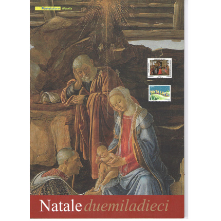 2010 Italia - Repubblica , Folder - Natale n° 246 MNH**