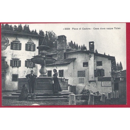 BELLUNO Pieve di Cadore - Casa dove nacque Tiziano NUOVA