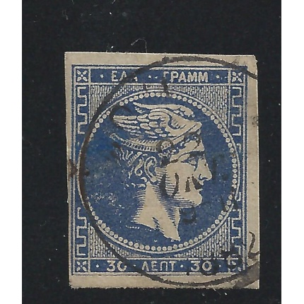 1882 Greece/Grecia, n° 53  30 lepta oltremare USATO