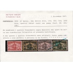 1894 Portogallo , - Don Enrico Aviz - Serie Completa n° 96/108 serie di 13 valori - MLH* Certificato Sorani