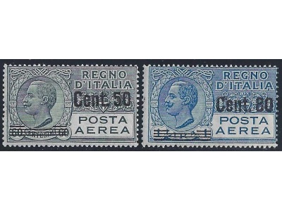 1927 Italia - Regno - Posta Aerea n. 8/9 MNH **