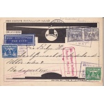 1929 OLANDA ,  Primo Volo -  AMSTERDAM-WIEN VIA MUENCHEN