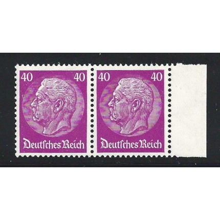 1932-33 GERMANIA REICH - n° 456 40p. lilla rosa  Hindenburg  MNH/**
