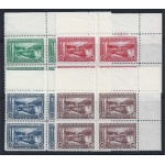 1932 SAN MARINO, n° 164-167 Ferrovia Rimini-San Marino QUARTINA MNH** LUSSO