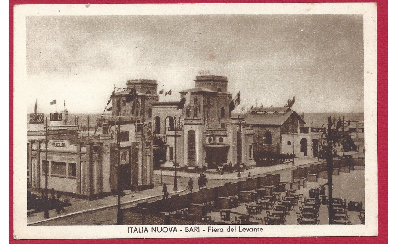 1935 ca. BARI  - Fiera del Levante VIAGGIATA