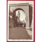 1937 LIBIA - Ingresso al Suk el Muscir VIAGGIATA