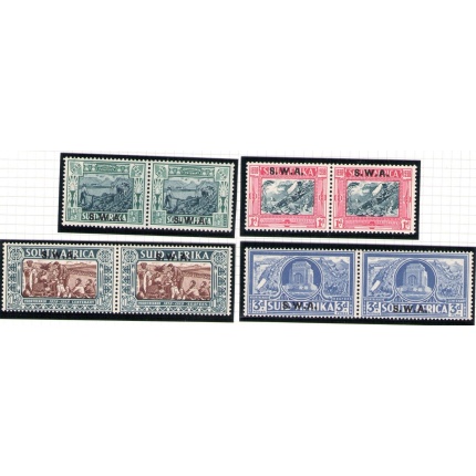 1938 SOUTH WEST AFRICA - SG 105/108  MLH/*