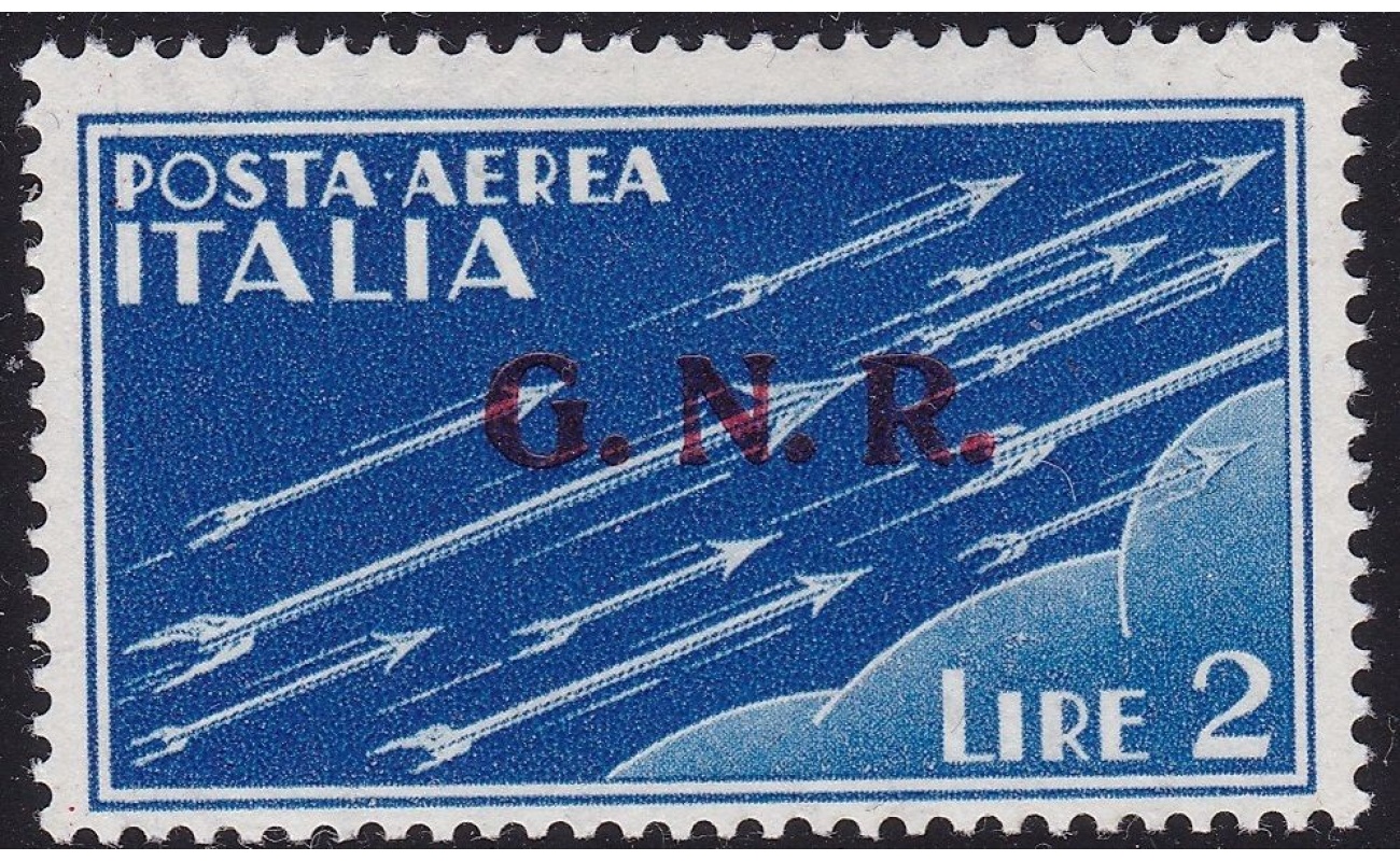 1944 Repubblica Sociale Italiana, PA n° 122/II MLH* Certificato Cilio