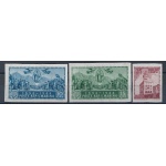 1945 San Marino - n. 278D/278F Palazzo del Governo ND 3 valori MLH/*